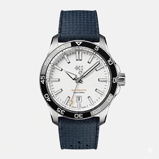 C60 Trident Pro 300 Blanco + Manilla Extra Vintage Rubber Azul