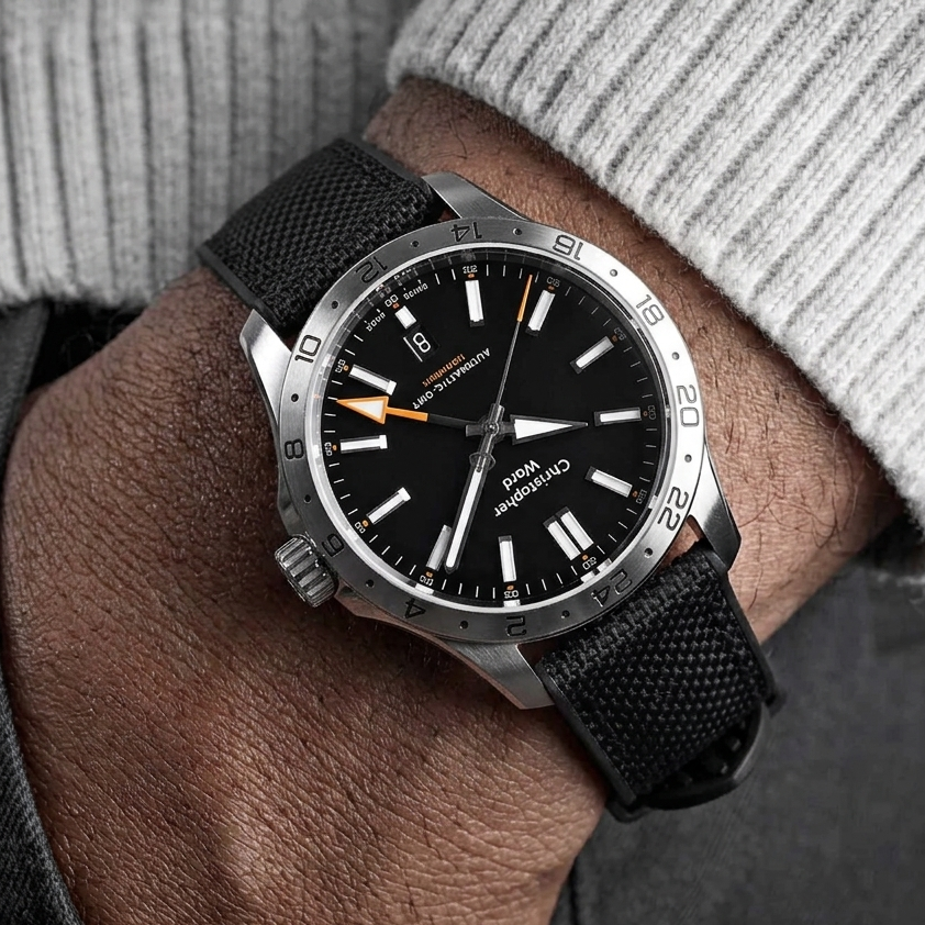 Christopher Ward C63 Sealander GMT - Negro